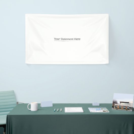 Vorlage für Fit Square Ihren Text hier, Weiße Tra Banner (Messeveranstaltung)
