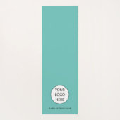 Vorlage für Fitness-Firmenlogo Türkische Workout-V Yogamatte (Rückseite)