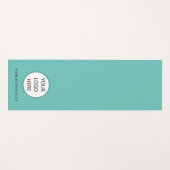 Vorlage für Fitness-Firmenlogo Türkische Workout-V Yogamatte (Vorderseite (Horizontal))