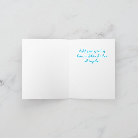 Vorlage für Flamingo-Karten (Innenseite)