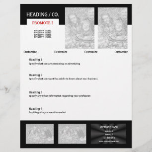 Vorlage für Flyer - Erstellen Sie Ihre eigene