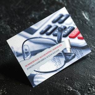 Vorlage für Flyer für Buchhaltungs- und Steuerdien