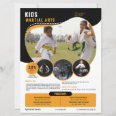 Vorlage für Flyer für Kinder-Märtyrer-Kunst (Vorderseite)