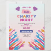 Vorlage für Flyer für Kinderhilfsorganisationen (Vorderseite)