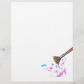 Vorlage für Flyer-Hintergrund Flyer (Hinten)