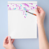 Vorlage für Flyer-Hintergrund Flyer (Hand)