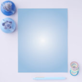 Vorlage für Flyer: Radialstrahl: Blau Flyer (Einzeln)