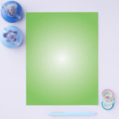 Vorlage für Flyer: Radialstrahl: grün Flyer (Einzeln)