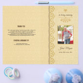 Vorlage für Flyer zur Gedenkfeier (Einzeln)