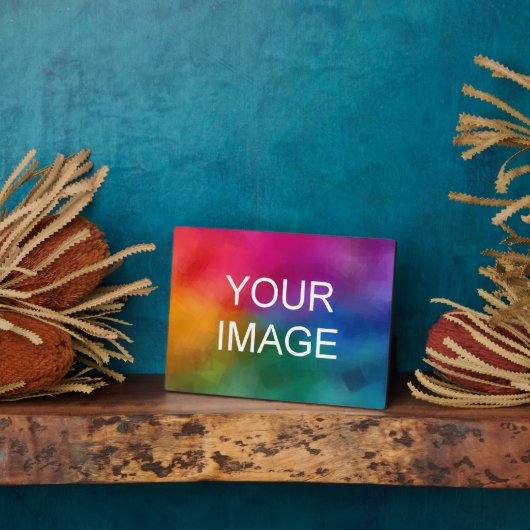 Vorlage für Foto-Bild-Logo Fotoplatte (Seite)