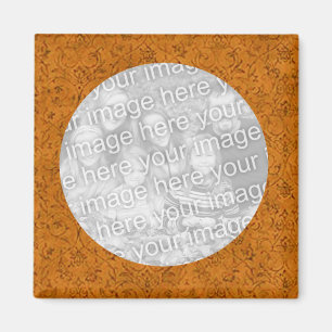 Vorlage für Foto-Blume Magnet