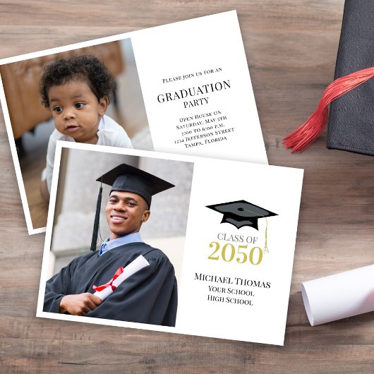 Vorlage für Foto des klassischen Abschlusses