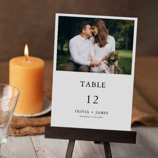 Vorlage für Foto-Hochzeitskarten