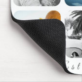 Vorlage für Foto-Name-Skript personalisiert 6 Mousepad (Ecke)