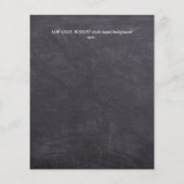 Vorlage für FotoCollage Flyer (Hinten)