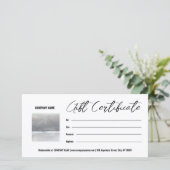 Vorlage für Fotogeschenkgutachten hinzufügen Anpas (Stehend Vorderseite)