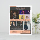 Vorlage für Fotografieren von Flyern (Stehend Vorderseite)