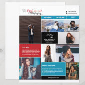 Vorlage für Fotografieren von Flyern (Vorne/Hinten)