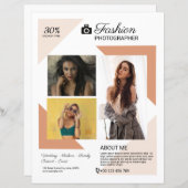 Vorlage für Fotografieren von Flyern (Vorne/Hinten)