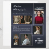 Vorlage für Fotografieren von Flyern (Vorne/Hinten)