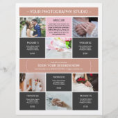 Vorlage für Fotografieren von Flyern Flyer (Vorne)