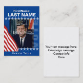 Vorlage für Fotokampagne hinzufügen Visitenkarte (Vorne/Hinten)