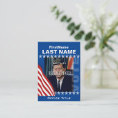 Vorlage für Fotokampagne hinzufügen Visitenkarte (Stehend Vorderseite)