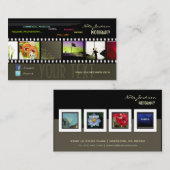 Vorlage für Fotos der WertpapierVisitenkarten/DIY- Visitenkarte (Vorne/Hinten)