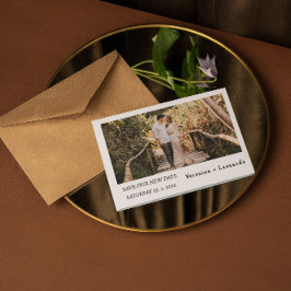 Vorlage für Fotos Save the Date