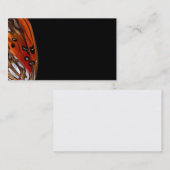Vorlage für Fritillary Butterfly Wings Business Ca Visitenkarte (Vorne/Hinten)