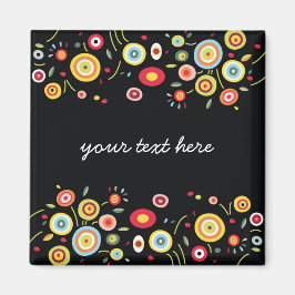 Vorlage für Funky Dots Magnet