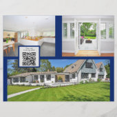 Vorlage für geklappte Broschüre für Real Anwesen F (Hinten)