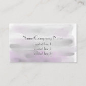 Vorlage für Geschäftskarten für das benutzerdefini Visitenkarte (Rückseite)