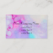 Vorlage für Geschäftskarten für das benutzerdefini Visitenkarte (Rückseite)