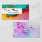 Vorlage für Geschäftskarten für das benutzerdefini Visitenkarte (Vorne/Hinten)