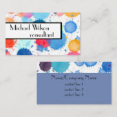 Vorlage für Geschäftskarten für das benutzerdefini Visitenkarte (Vorne/Hinten)