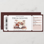 Vorlage für Geschenkgutachten für überraschende Tr (Vorne/Hinten)