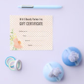 Vorlage für Geschenkgutscheine für den Friseursalo Flyer (Einzeln)