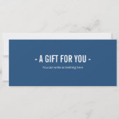 Vorlage für Geschenkgutscheine für Überraschungen (Rückseite)