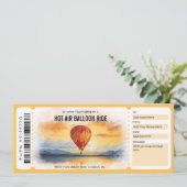 Vorlage für Geschenkgutscheine für Überraschungswä (Stehend Vorderseite)