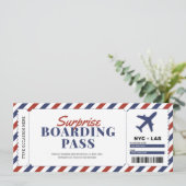 Vorlage für Geschenktickets für Überraschen Boardi (Stehend Vorderseite)