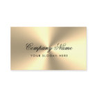 Vorlage für Gold-Luxus-Visitenkarten