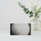 Vorlage für Golf-Bälle Visitenkarte (Stehend Vorderseite)