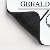Vorlage für Golf Design Monogram-Maus Mousepad (Ecke)
