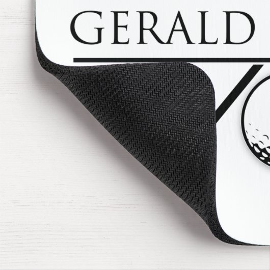 Vorlage für Golf Design Monogram Mousepad (Ecke)