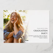 Vorlage für Graduate Foto Collage Gold Foil (Rückseite)