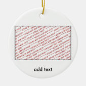 Vorlage für Group- oder Class-Foto Keramikornament (Vorne)