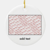 Vorlage für Group- oder Class-Foto Keramikornament (Hinten)