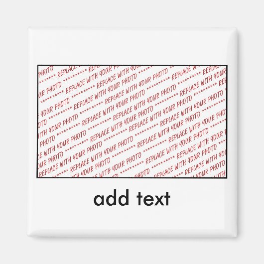 Vorlage für Group- oder Class-Foto Magnet (Vorne)