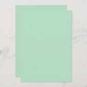 Vorlage für grüne benutzerdefinierte Karten (Vorne/Hinten)